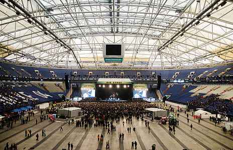 Crowded People Standing Watching Live during Daytime thumbnail