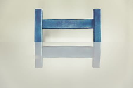 Blue Wooden H Shaped Component thumbnail