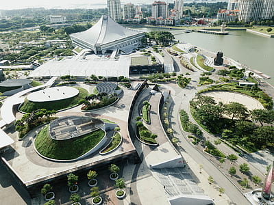 aerial photo of city during daytime thumbnail
