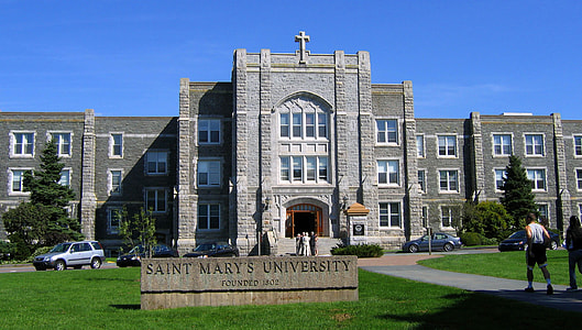 Saint Mary's University, main entrance in Halifax, Nova Scotia, Canada thumbnail