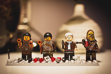 Four Star Wars Lego Mini Figures thumbnail
