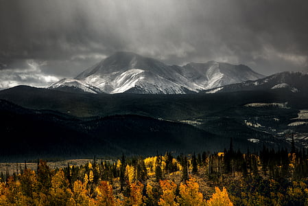 snow covered mountain during daytime thumbnail
