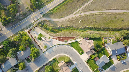 bird's eye view of subdivision thumbnail