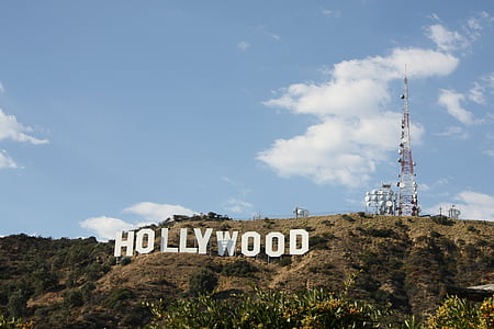 Hollywood landmark during daytime thumbnail