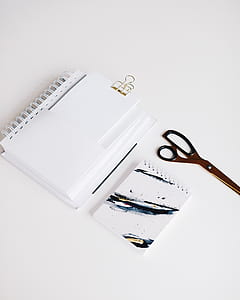 white notebook thumbnail