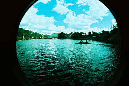 Fisheye Lens Photo of River thumbnail