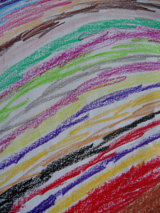 white and multicolored artwork thumbnail
