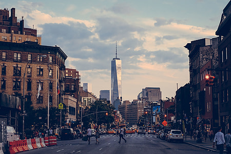 Street shot from downtown Manhattan, New York City thumbnail