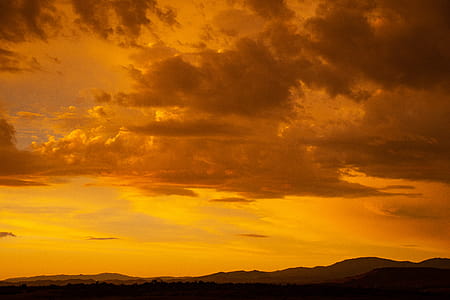 Sunset Under Cloudy Sky thumbnail