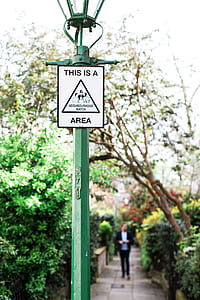 green metal garden post thumbnail