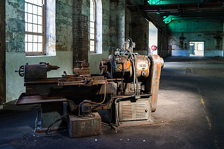 gray and orange industrial machine thumbnail