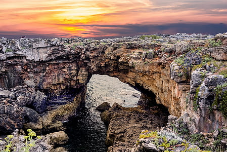 sea, landscape, sunset, vacation thumbnail