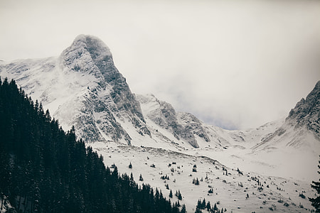 snow-covered mountains thumbnail
