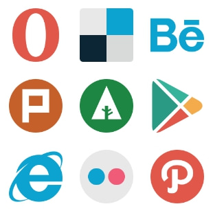 imple: logotypes svg vector icon sets