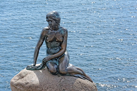 The Little Mermaid, Copenhagen, Denmark photo during day thumbnail