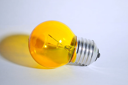 yellow light bulb thumbnail