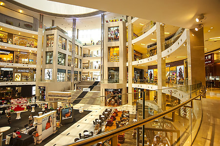 white painted 5-storey building interior thumbnail