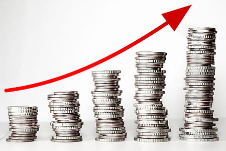 Capital Appreciation - Arrow Trending Up Over Coins thumbnail