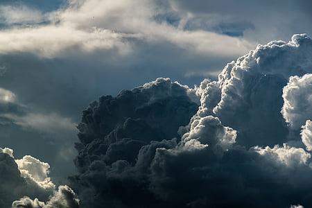 time lapse photography of gray clouds thumbnail