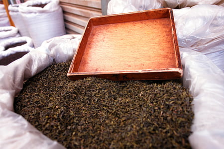 brown wooden crate on sack thumbnail