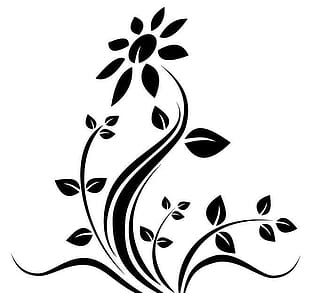 flower vector design cdr, ai, eps file