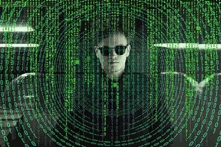 man wearing black dress shirt digital wallpaper thumbnail