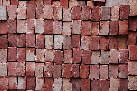 wall, brick, old, red thumbnail