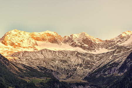 Gray Snowy Mountain thumbnail
