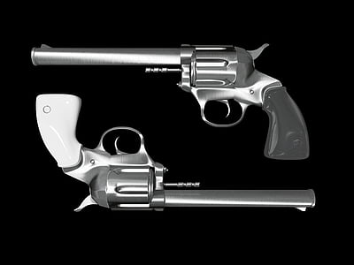 two gray revolvers thumbnail
