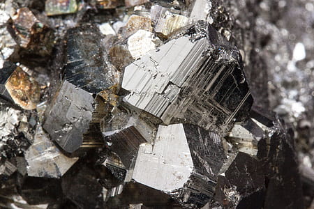 close-up photo of silver ore thumbnail