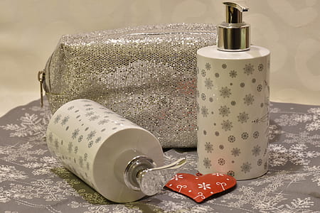 twp white-and-gray pump bottles thumbnail