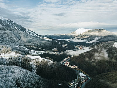Scenic View of Mountains thumbnail
