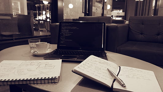 click pen and notebook in thumbnail