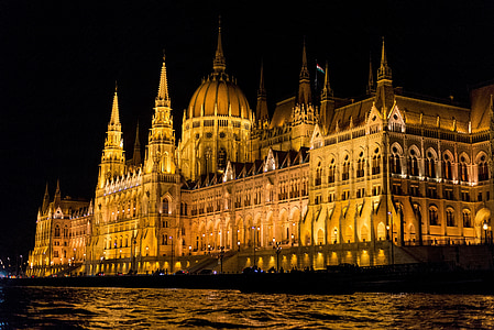 gothic structure near water thumbnail