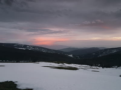 snow covered mountain during daytime photo thumbnail