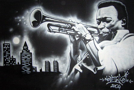 man with trumpet painting thumbnail