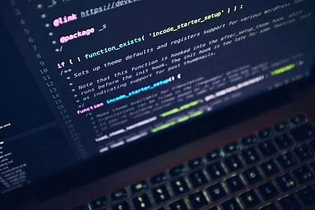 computer monitor showing programming codes thumbnail