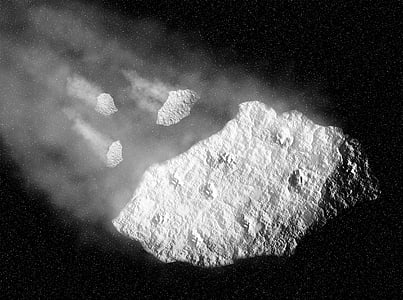 grayscale photo of asteroides thumbnail
