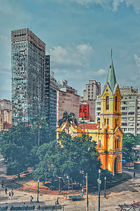 yellow and gray cathedral at the park thumbnail