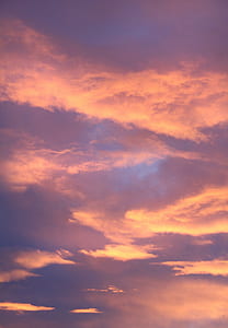 Orange Blue Cloudy Sky thumbnail
