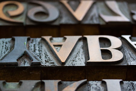 letters, wooden alphabet letters, mirrored, serifs, book printing, font thumbnail