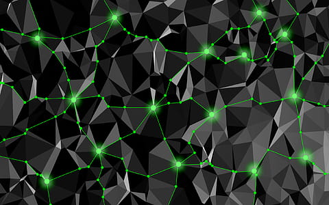 Abstract Network with Delaunay Triangles thumbnail