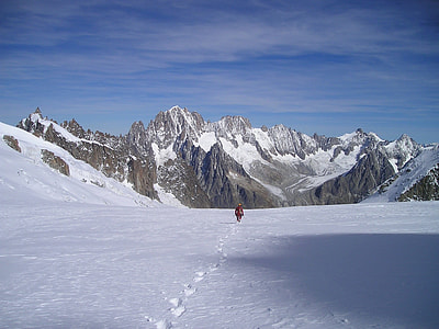 person walking on snow thumbnail