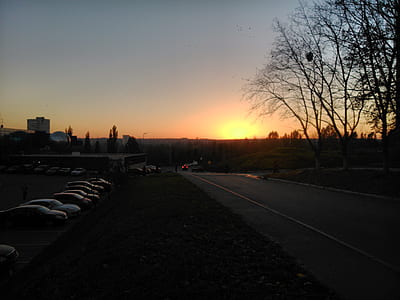 parked car on parking area thumbnail
