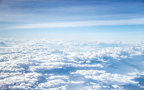 aerial photography of clouds thumbnail
