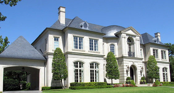 white concrete 2-storey house thumbnail