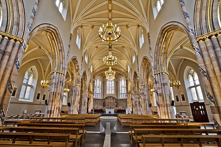 photography of cathedral interior thumbnail