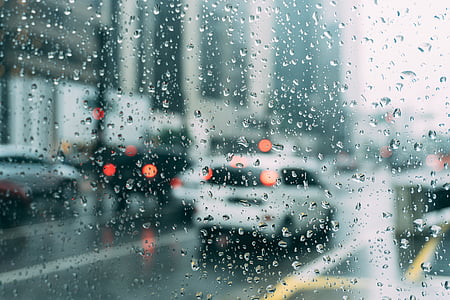rain drops on glass thumbnail