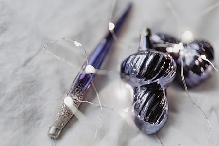 Pantone Ultra Violet Christmas Ornaments thumbnail
