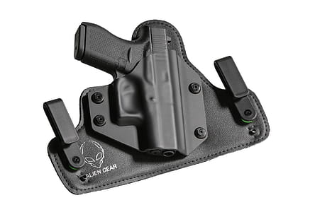 Black Holster With Handgun thumbnail